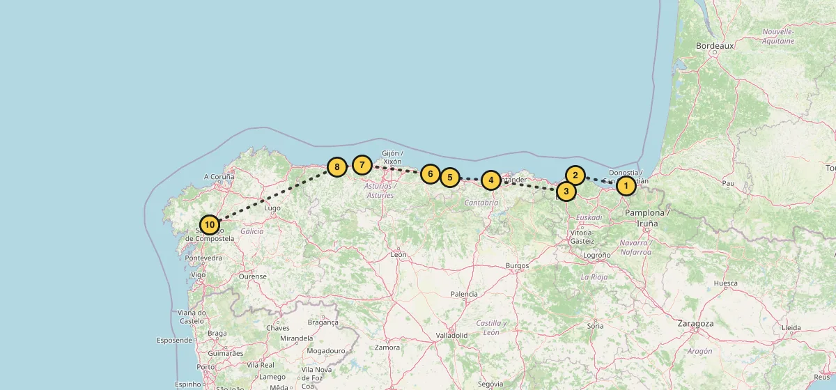 Carte du circuit