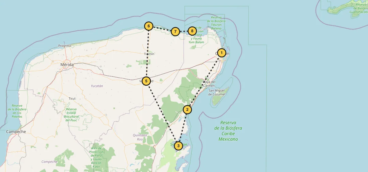 Carte du circuit