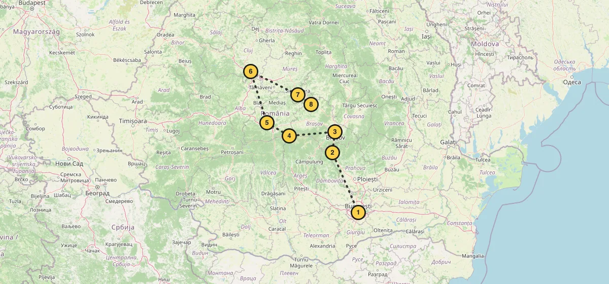 Carte du circuit