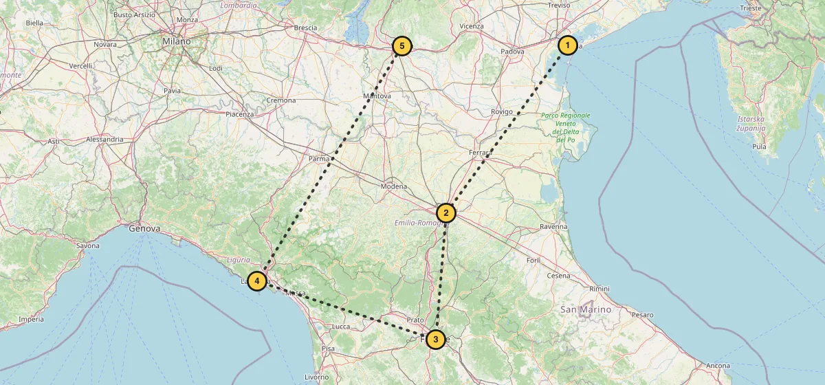 Carte du circuit