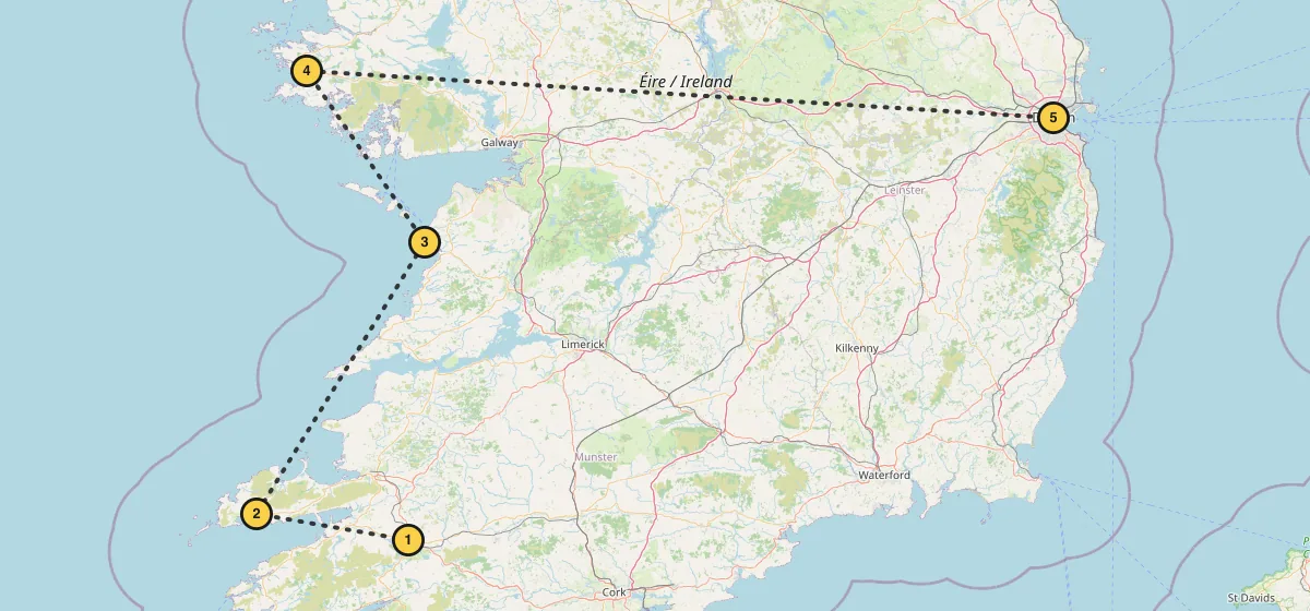 Carte du circuit