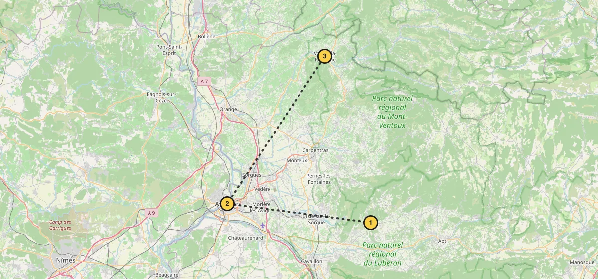 Carte du circuit