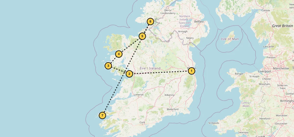 Carte du circuit