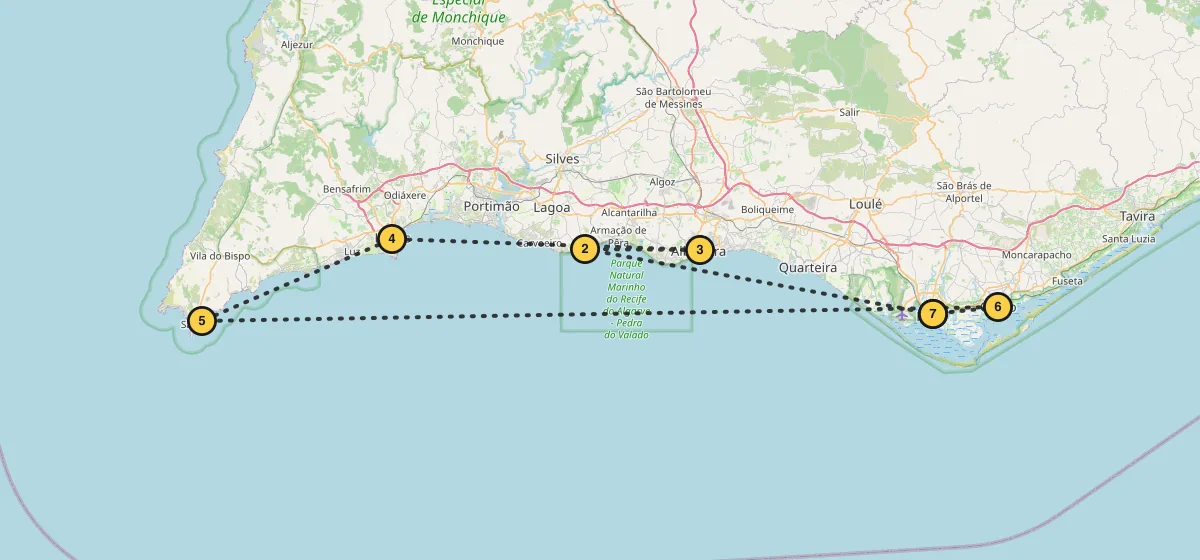 Carte du circuit