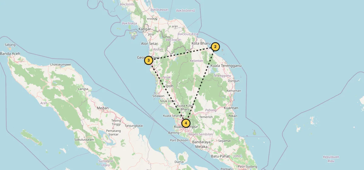 Carte du circuit